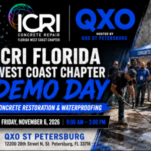 Concrete Restoration & Waterproofing Demo Day